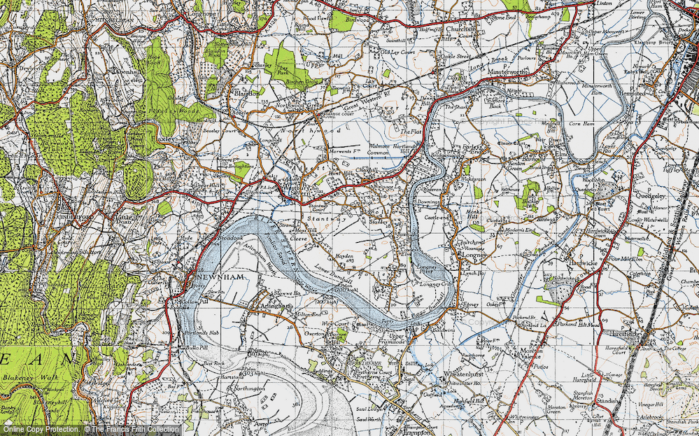 Old Map of Gatwick, 1946 in 1946