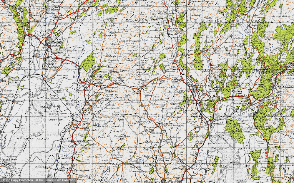 Old Map of Gawthwaite, 1947 in 1947