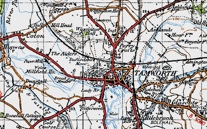 Old map of Gillway in 1946