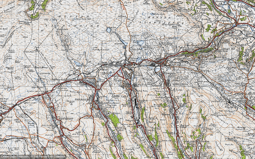 Old Map of Glyncoed, 1947 in 1947