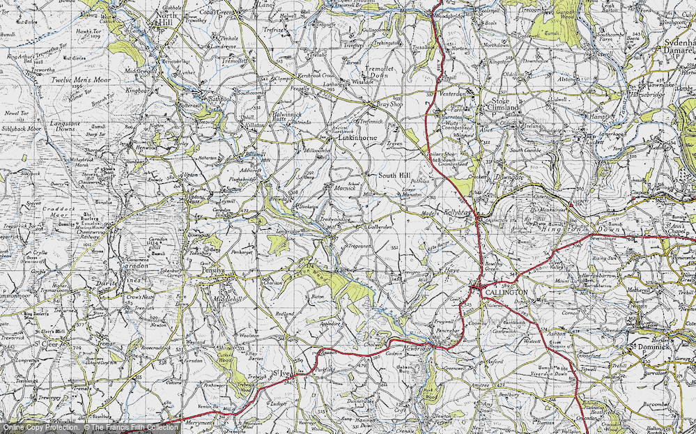 Old Map of Golberdon, 1946 in 1946