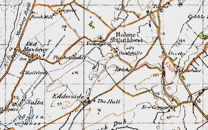 Old map of Goodyhills in 1947