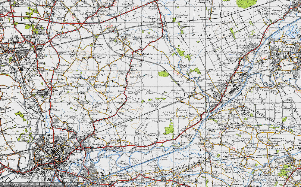 Old Map of Gorse Covert, 1947 in 1947