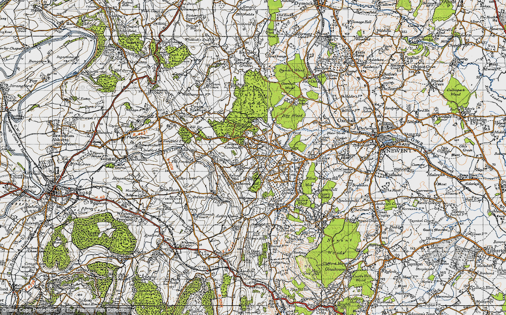Old Map of Gorsley Common, 1947 in 1947