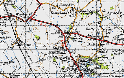 Old map of Gorstyhill in 1946