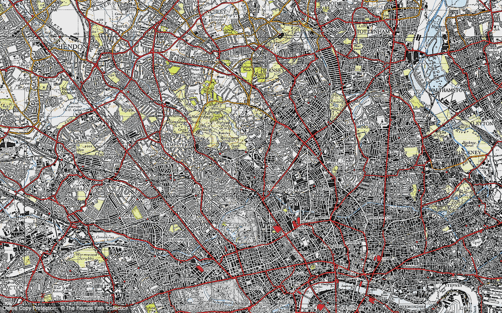 Gospel Oak, 1945