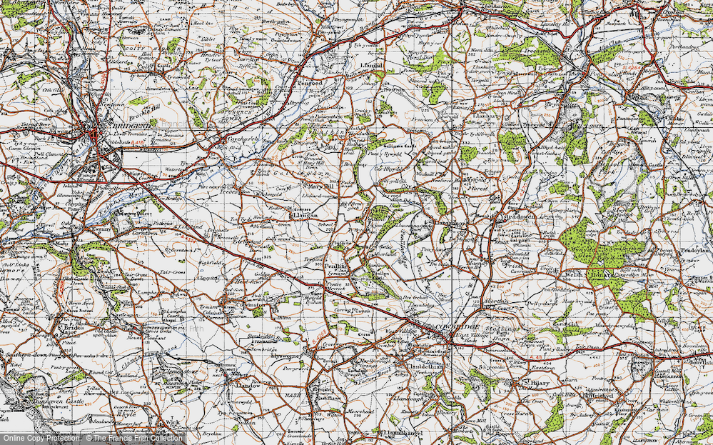 Old Map of Graig Penllyn, 1947 in 1947