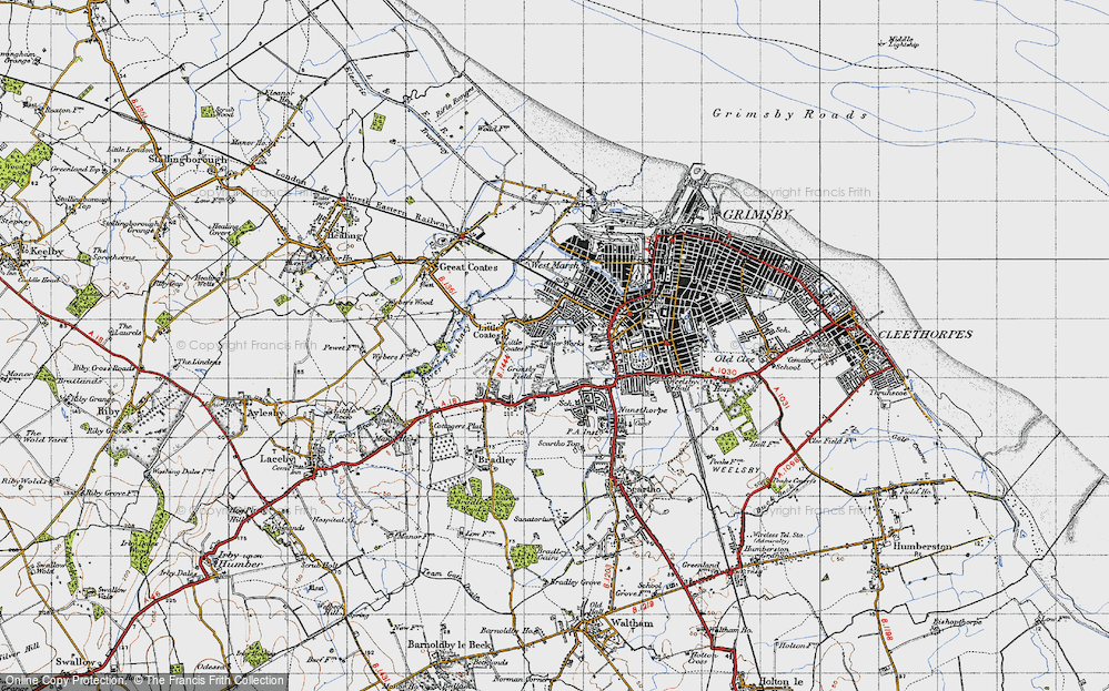 Old Map of Grange, 1946 in 1946