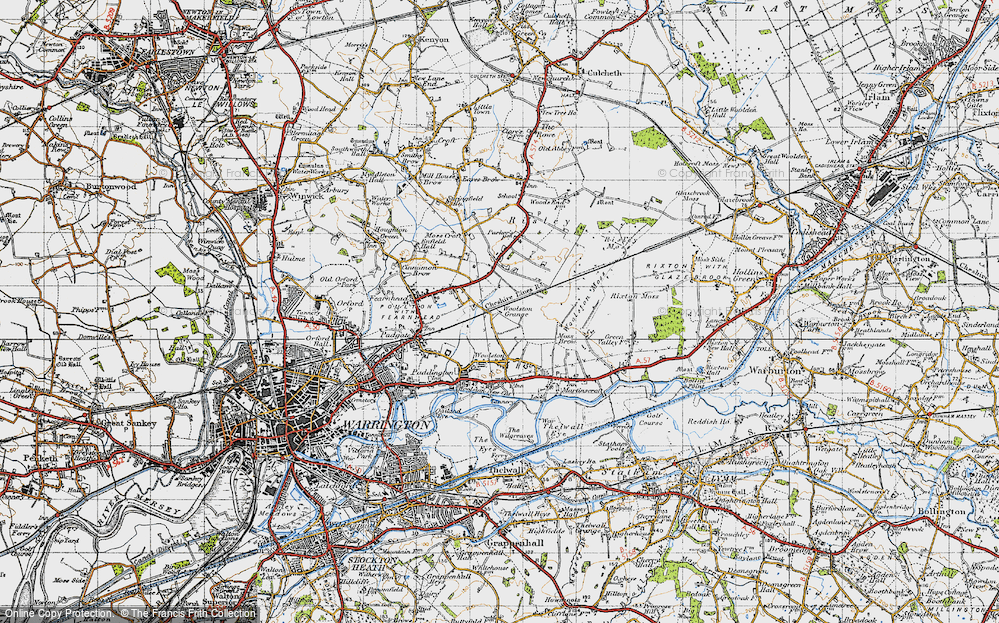 Old Map of Grange, 1947 in 1947