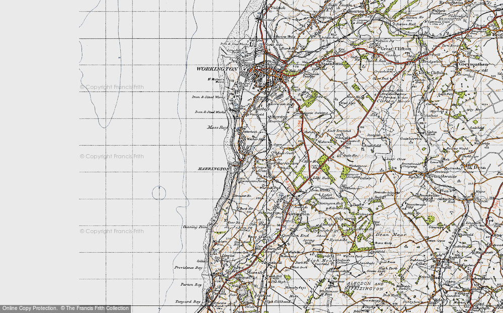 Old Map of Grayson Green, 1947 in 1947