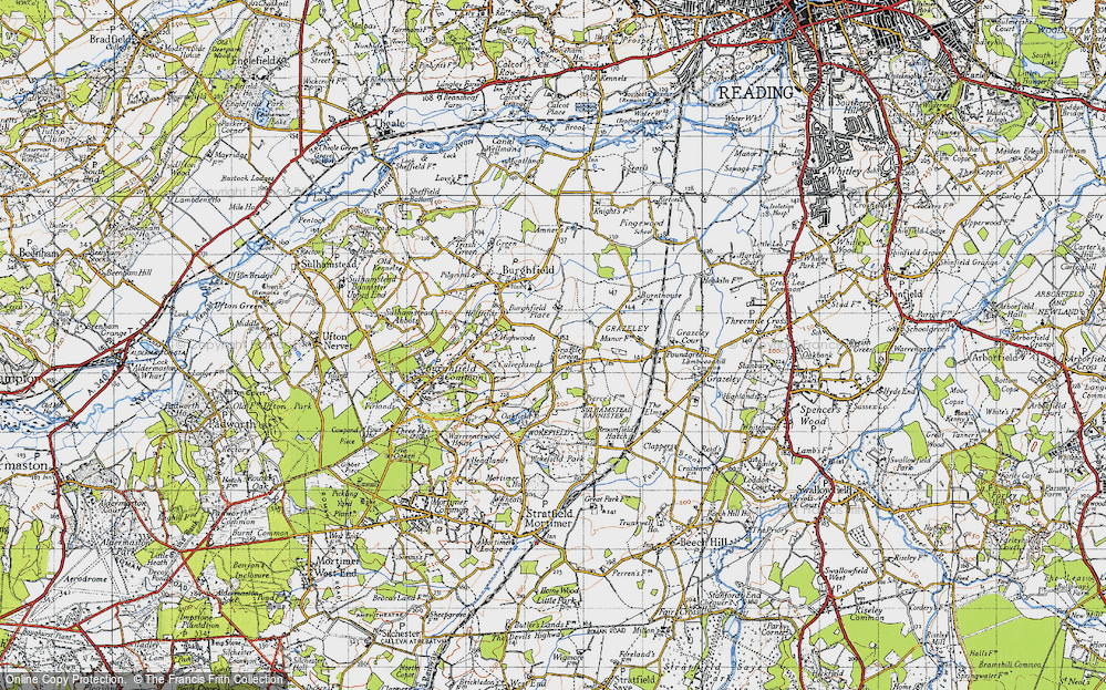 Grazeley Green, 1945