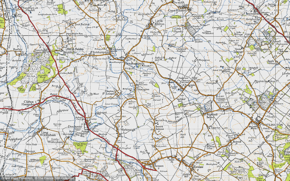 Old Map of Great Holcombe, 1947 in 1947