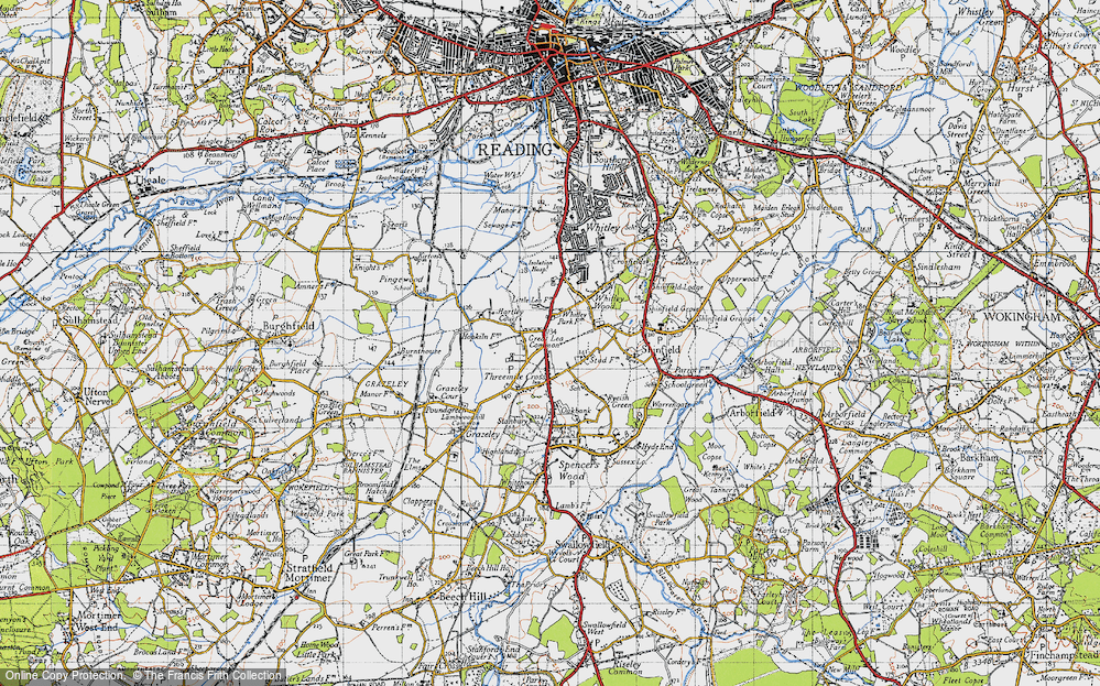 Old Map of Great Lea Common, 1940 in 1940
