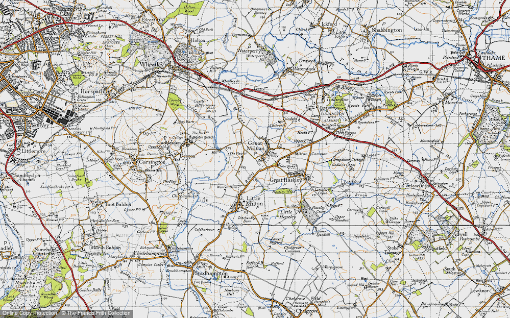 Old Maps of Great Milton, Oxfordshire - Francis Frith