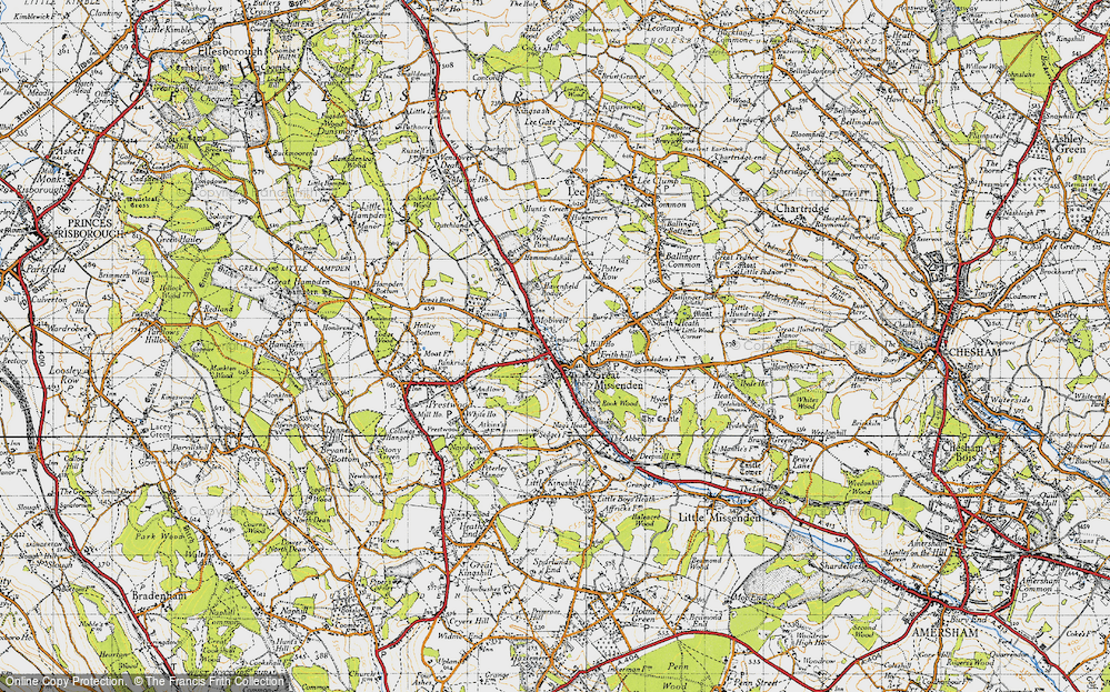Old Map of Great Missenden, 1946 in 1946