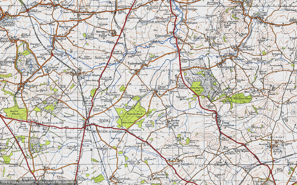 Old Map of Great Wolford, 1946 in 1946