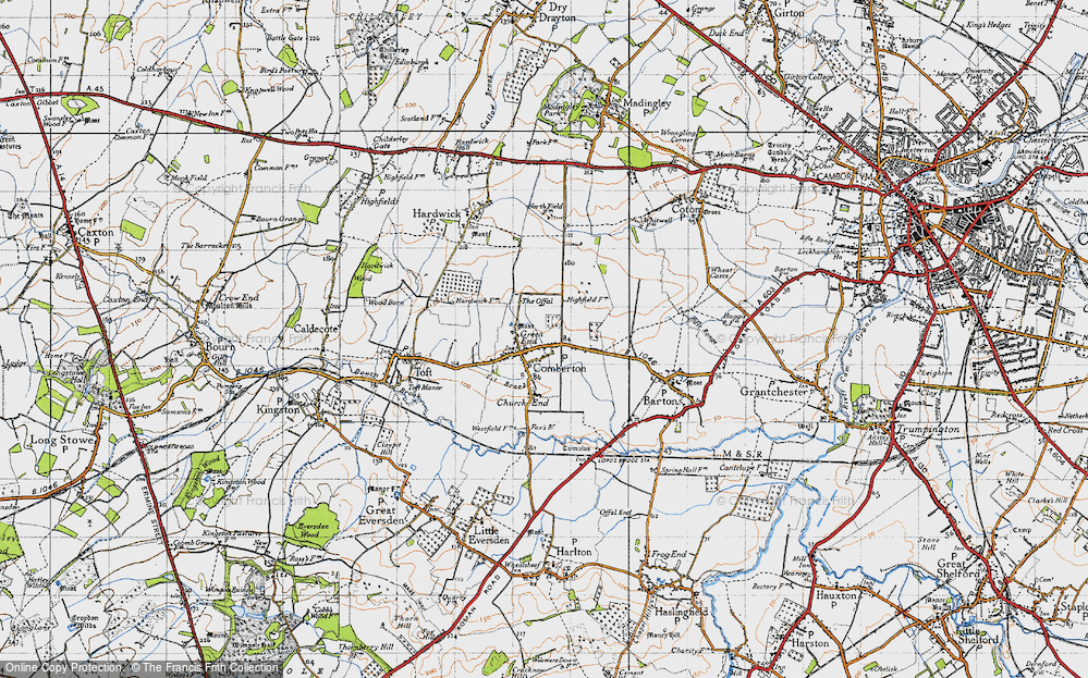 Old Map of Green End, 1946 in 1946