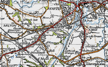 Old map of Greenbank in 1947