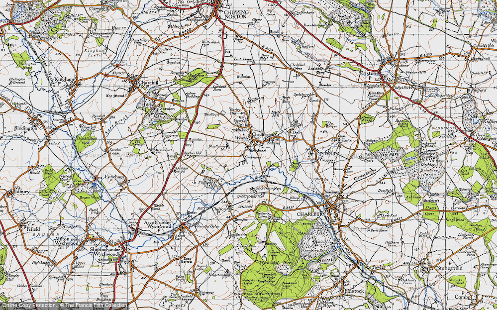 Old Map of Greenend, 1946 in 1946