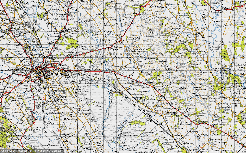 Old Map of Greenlea, 1947 in 1947