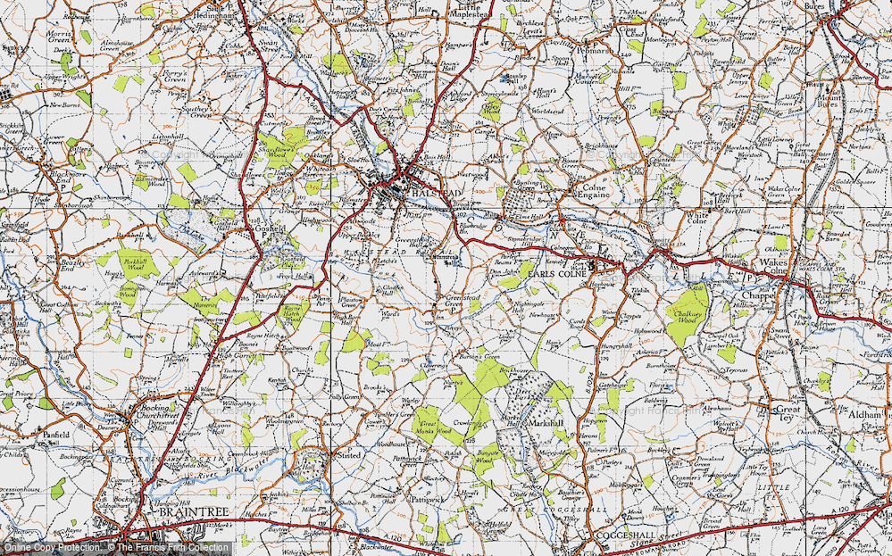 Greenstead Green, 1945