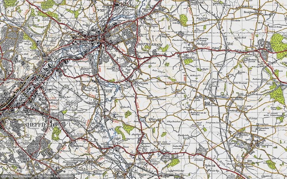Old Map of Guilthwaite, 1947 in 1947