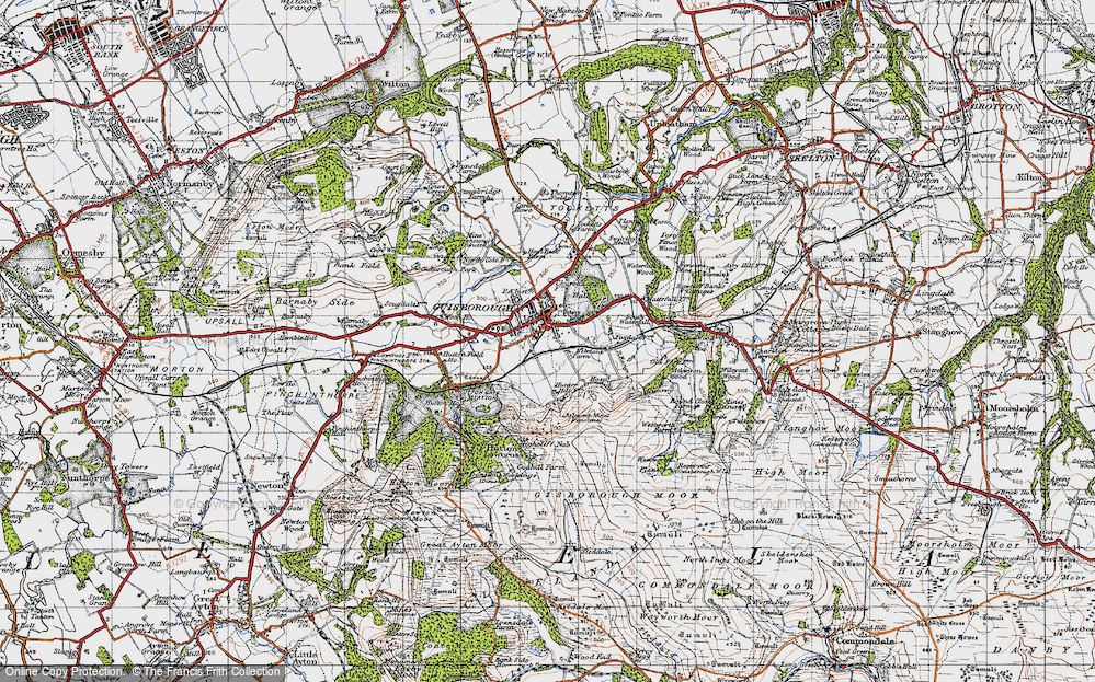 Old Map of Guisborough, 1947 in 1947