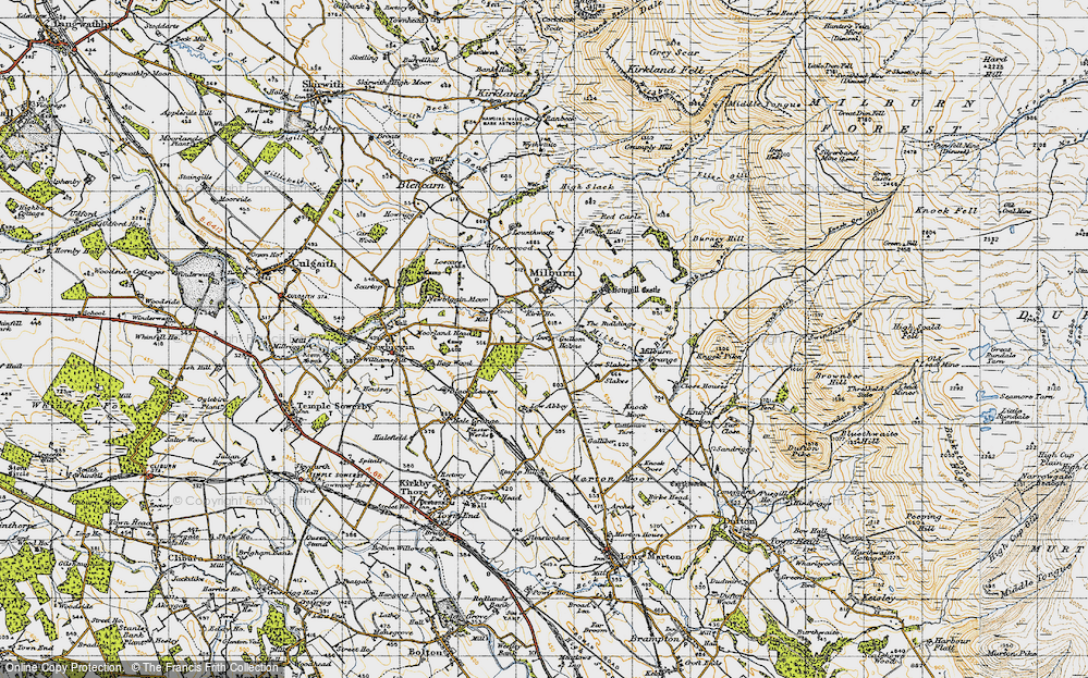 Old Map of Gullom Holme, 1947 in 1947