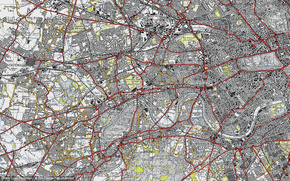 Gunnersbury, 1945