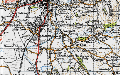 Old map of Gurnett in 1947