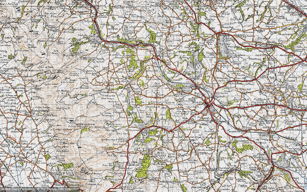 Gwernaffield, 1947