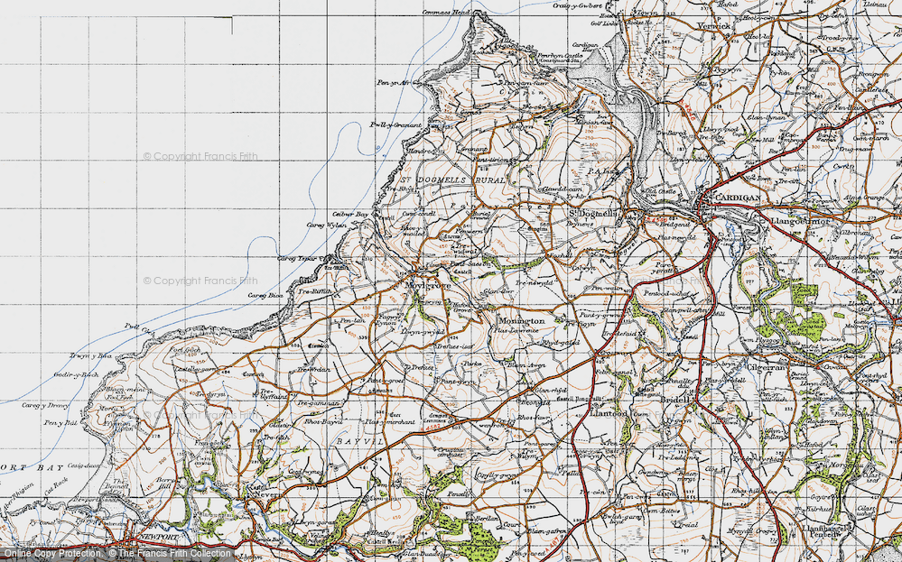 Old Map of Hafod Grove, 1947 in 1947