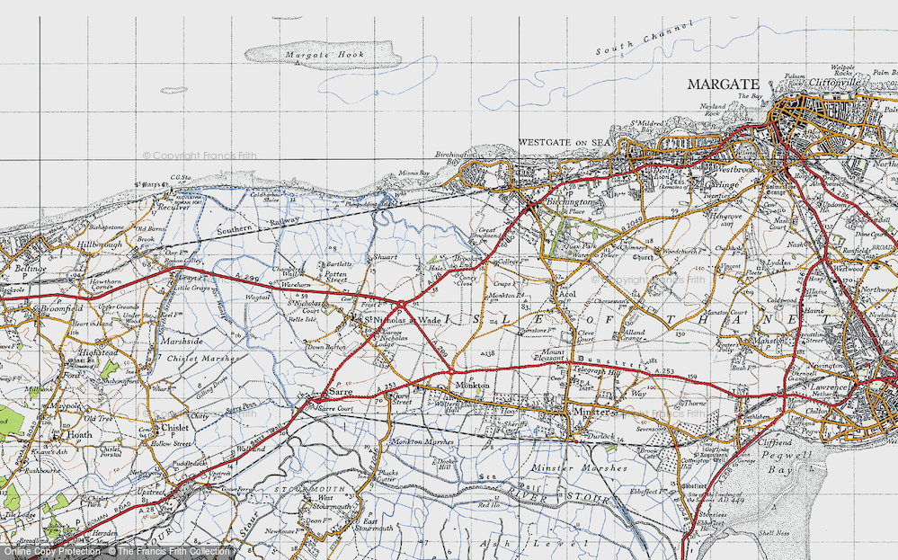 Old Map of Hale, 1947 in 1947