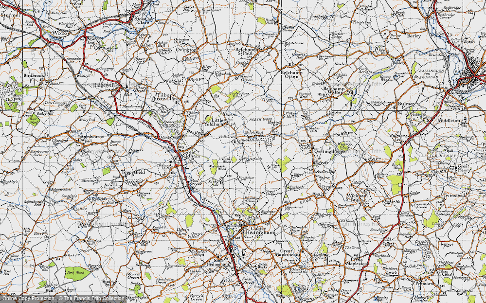 Old Map of Hall Green, 1946 in 1946