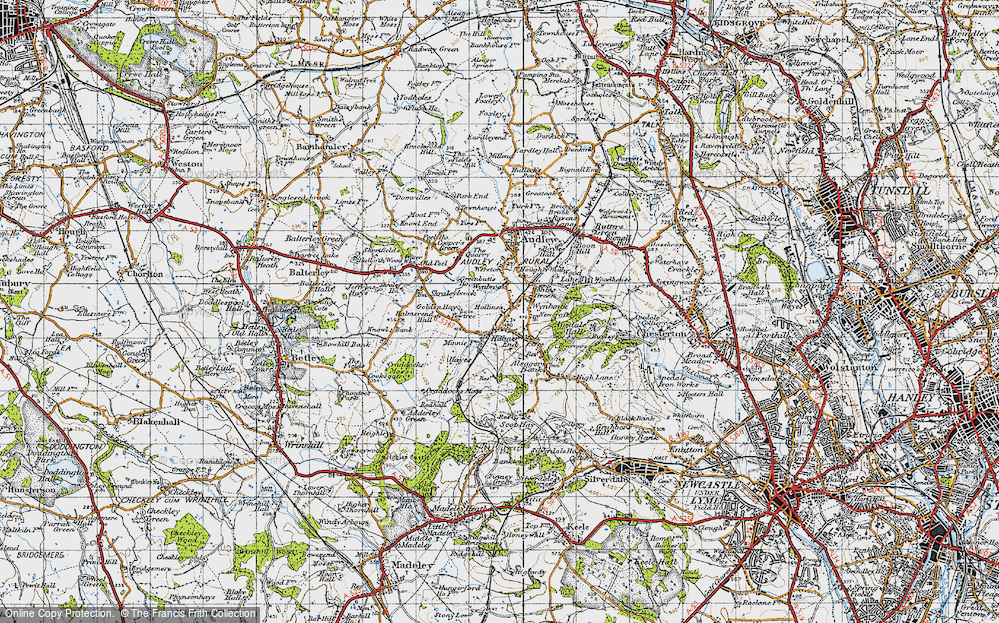 Halmer End, 1946