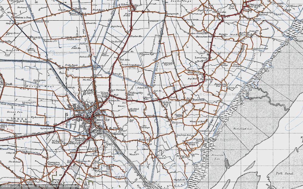 Old Map of Haltoft End, 1946 in 1946