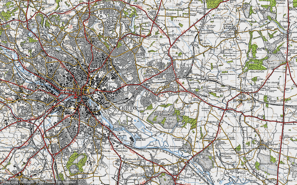 Halton Moor Leeds Map Old Maps Of Halton Moor, Yorkshire - Francis Frith