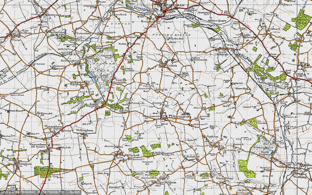 Old Map of Hamrow, 1946 in 1946