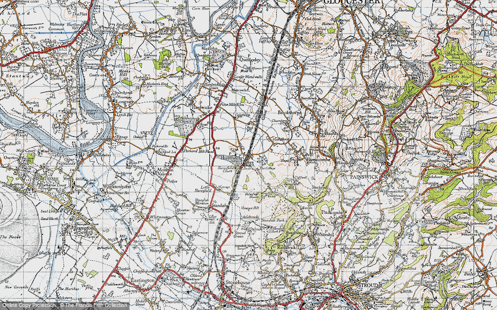 Old Map of Haresfield, 1946 in 1946