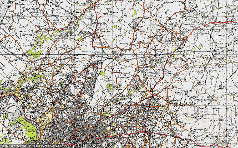 Old Map of Harry Stoke, 1946 in 1946