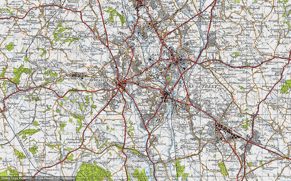 Old Map of Hartshill, 1946 in 1946