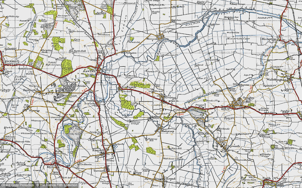 Old Map of Harwell, 1947 in 1947