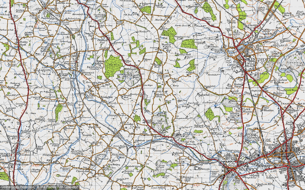 Old Map of Haseley Green, 1947 in 1947