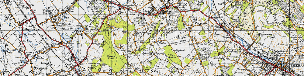 Old map of West Leith in 1946