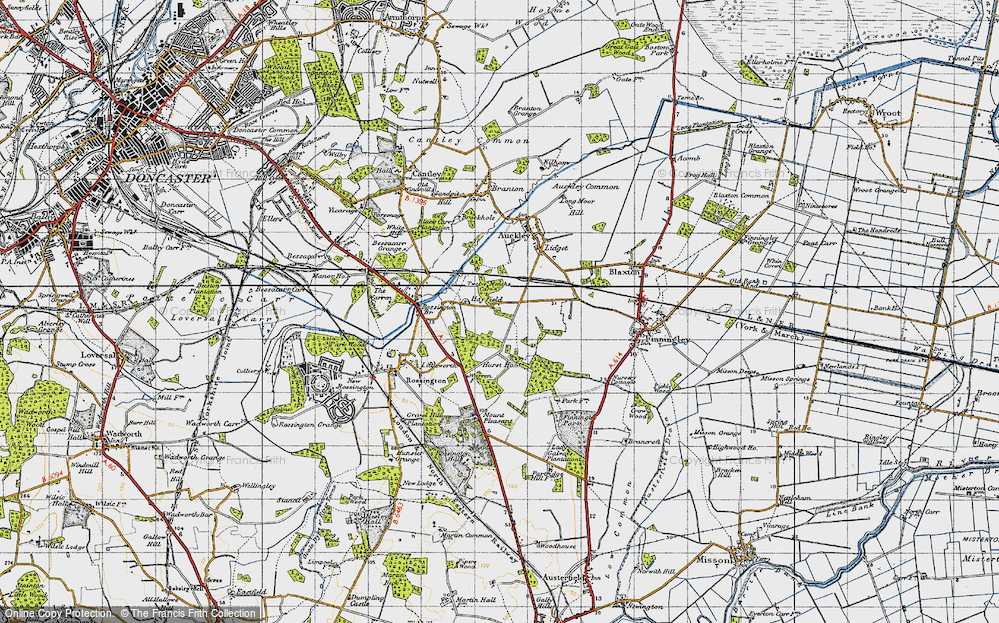 Old Map of Hay Field, 1947 in 1947