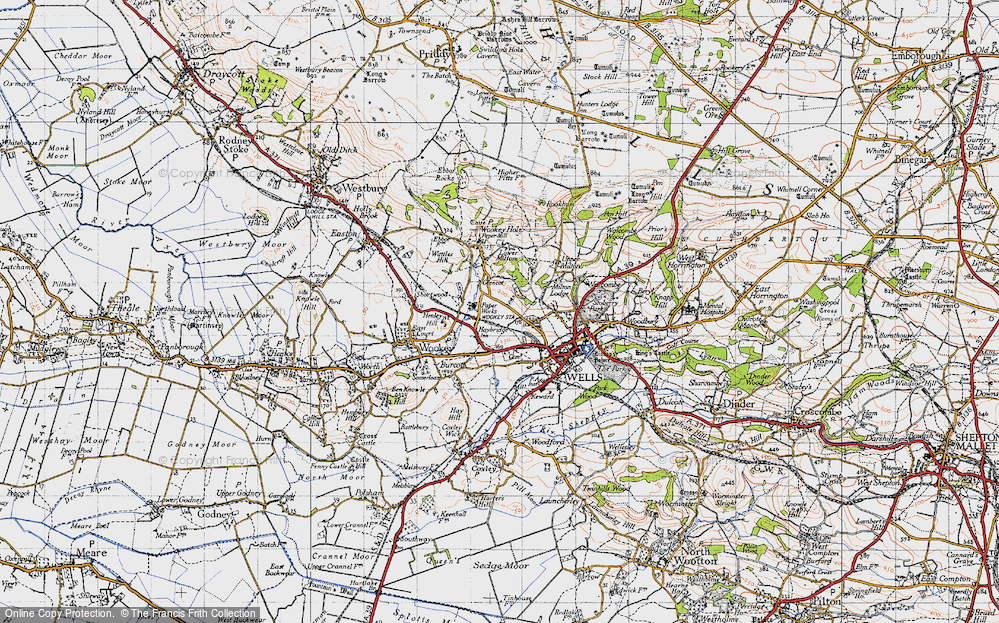 Old Map of Haybridge, 1946 in 1946