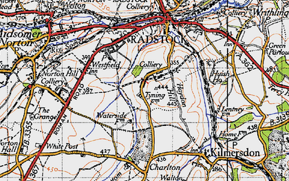 Old map of Haydon in 1946