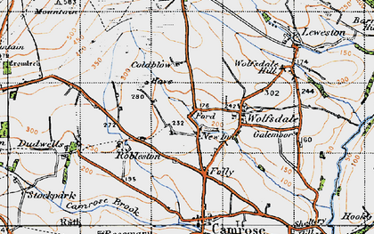 Old map of Haysford in 1946