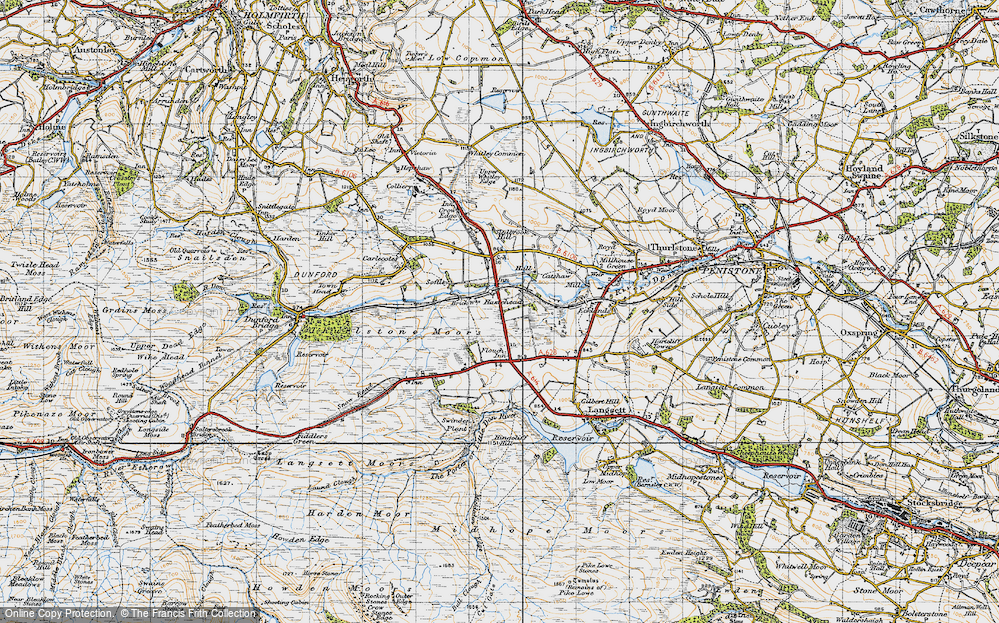 Old Map of Hazlehead, 1947 in 1947