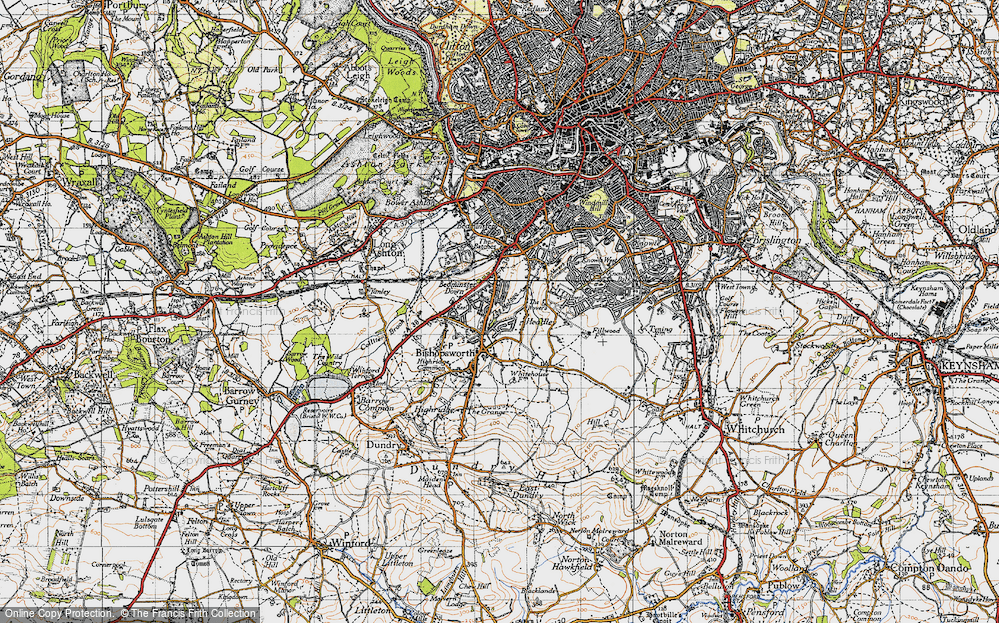 Old Map of Headley Park, 1946 in 1946